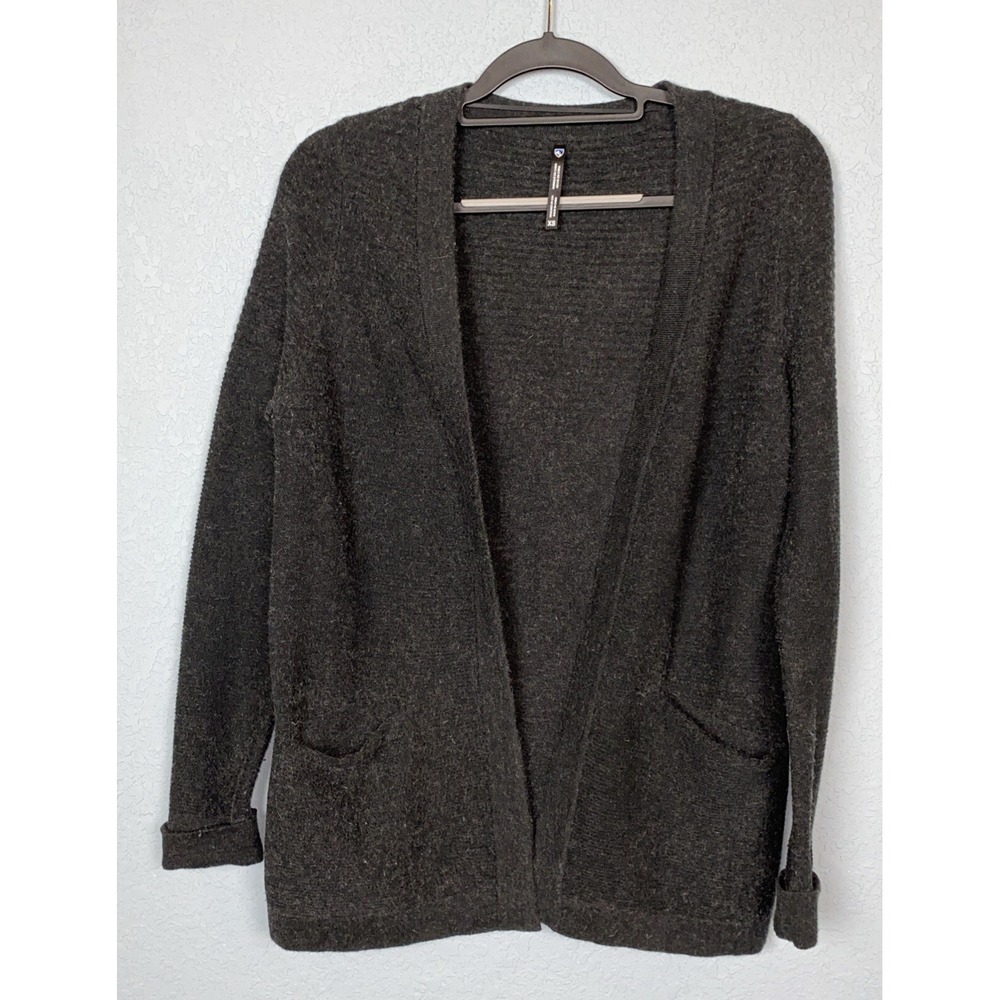 Kuhl Solace Wrap Merino Wool Blend Cardigan Open Front Sweater‎ Women's XS
